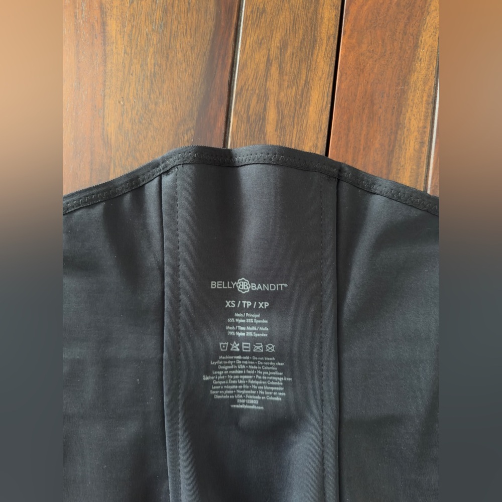 Luxe Petite Black Postpartum Belly Wrap Sz XS - Picture 2 of 6